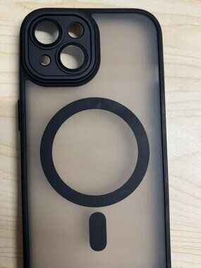 Matte Black Magnetic Frosted iPhone Case